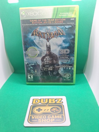 Batman arkham asylum game - batman:,