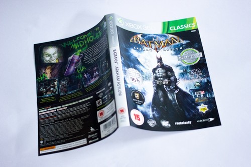 Batman arkham asylum cover - arkham,