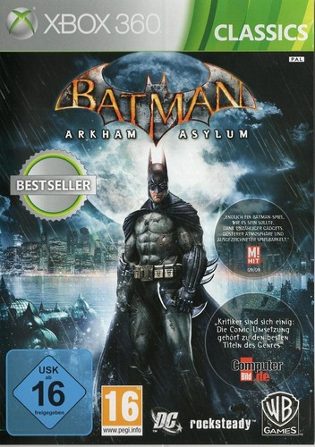 Batman arkham asylum xbox - batman:,
