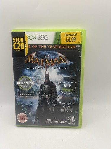 Batman arkham asylum microsoft - batman,